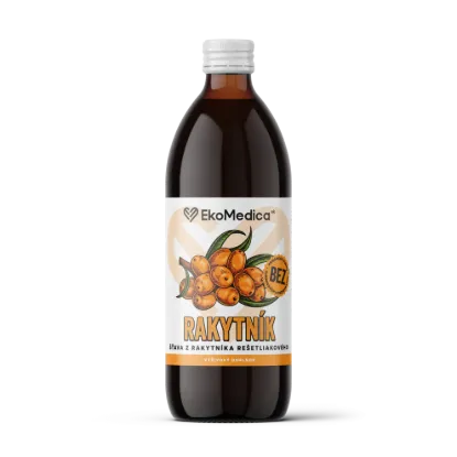 Obrázok z Rakytník - 100 % rakytníková šťava 500ml